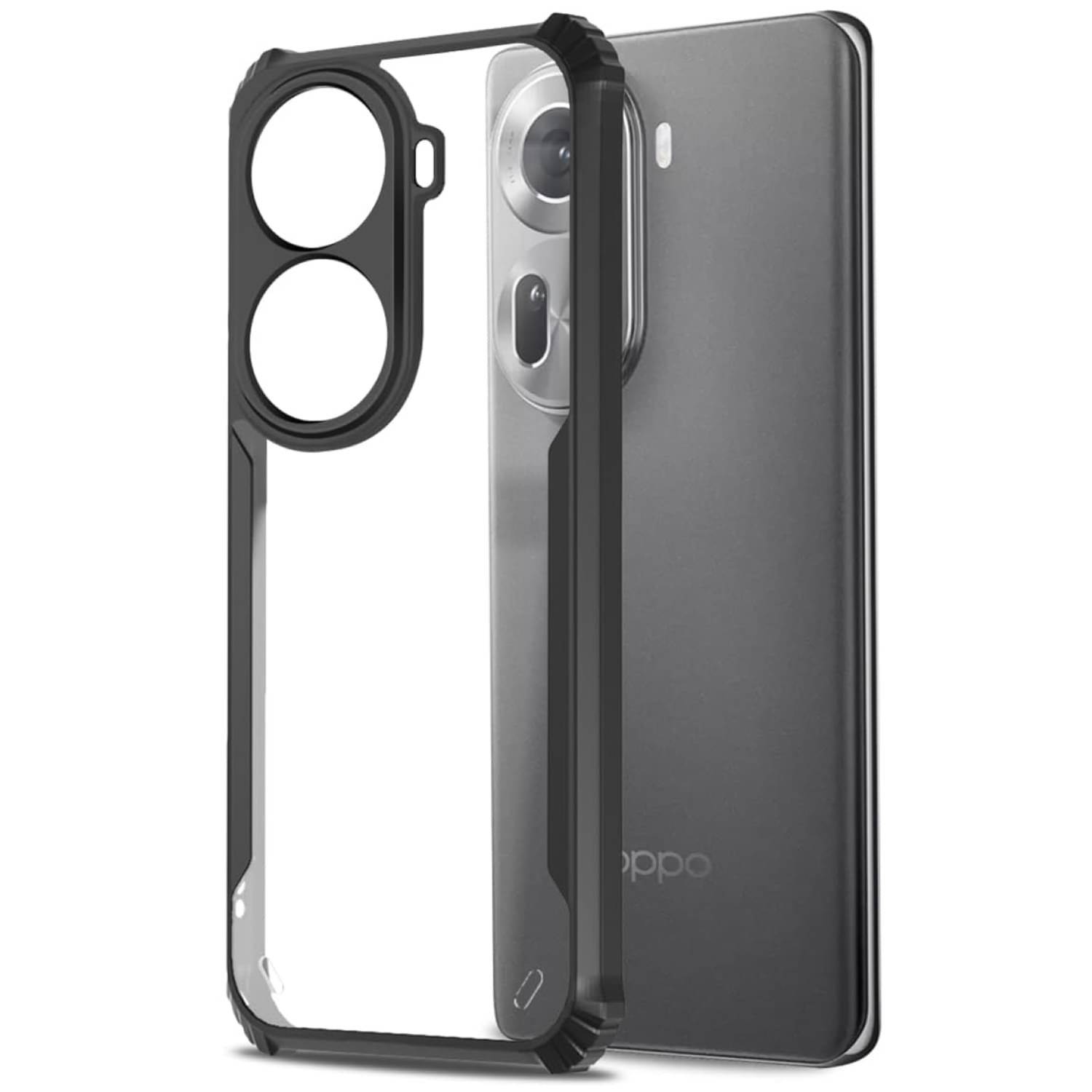     			Case Vault Covers Shock Proof Case Compatible For Polycarbonate Oppo Reno 11 5G ( Pack of 1 )