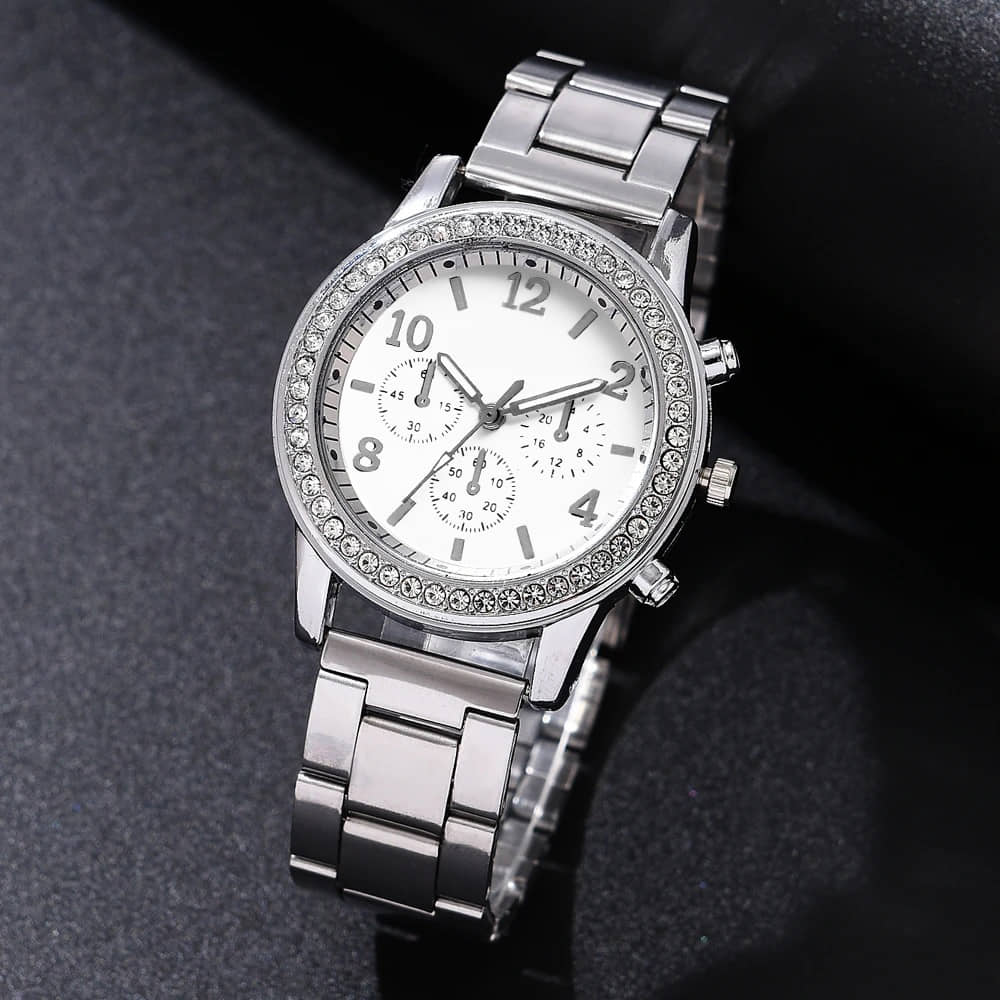 DECLASSE Silver Metal Analog Womens Watch