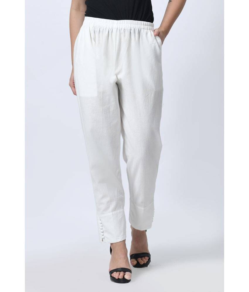     			MAURYA - Off White Cotton Women's Palazzo ( Pack of 1 )