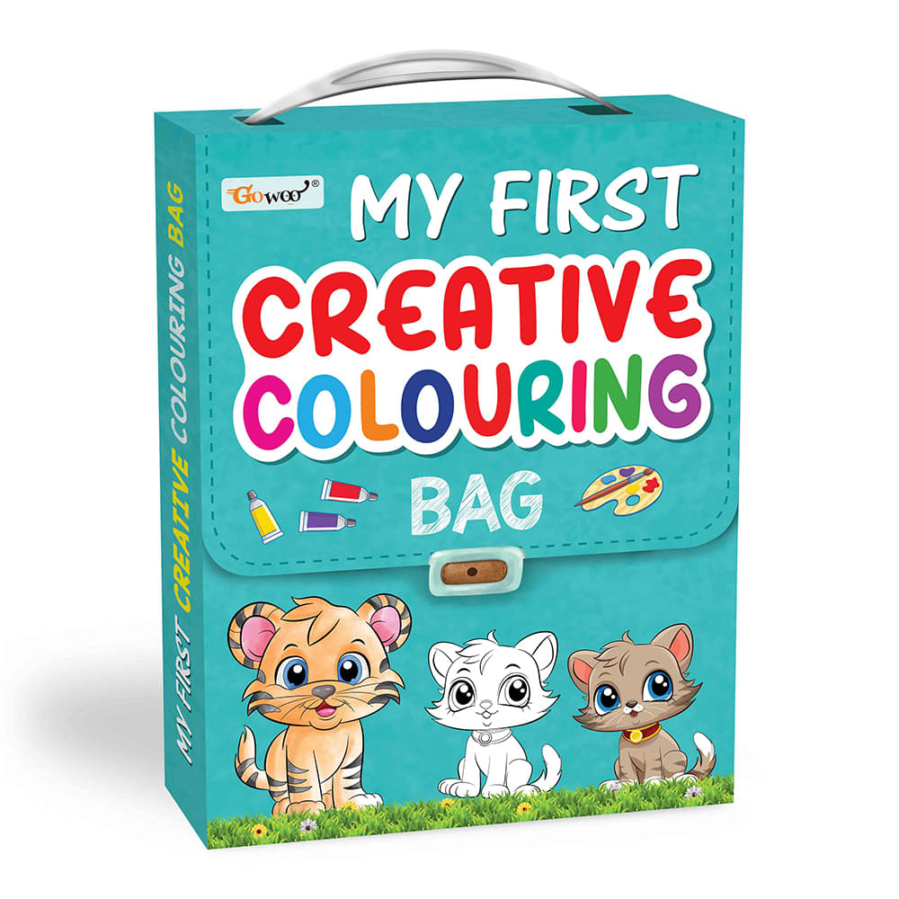 My first Creative colouring bag : Kids colouring book, My first colouring book, Colouring bag for young learners - Ages 3-12, Colours, Numbers, Alphabet, Fruits & more - Set of 8 colouring books.     			My first Creative colouring bag : Kids colouring book, My first colouring book, Colouring bag for young learners - Ages 3-12, Colours, Numbers, Alphabet, Fruits & more - Set of 8 colouring books.