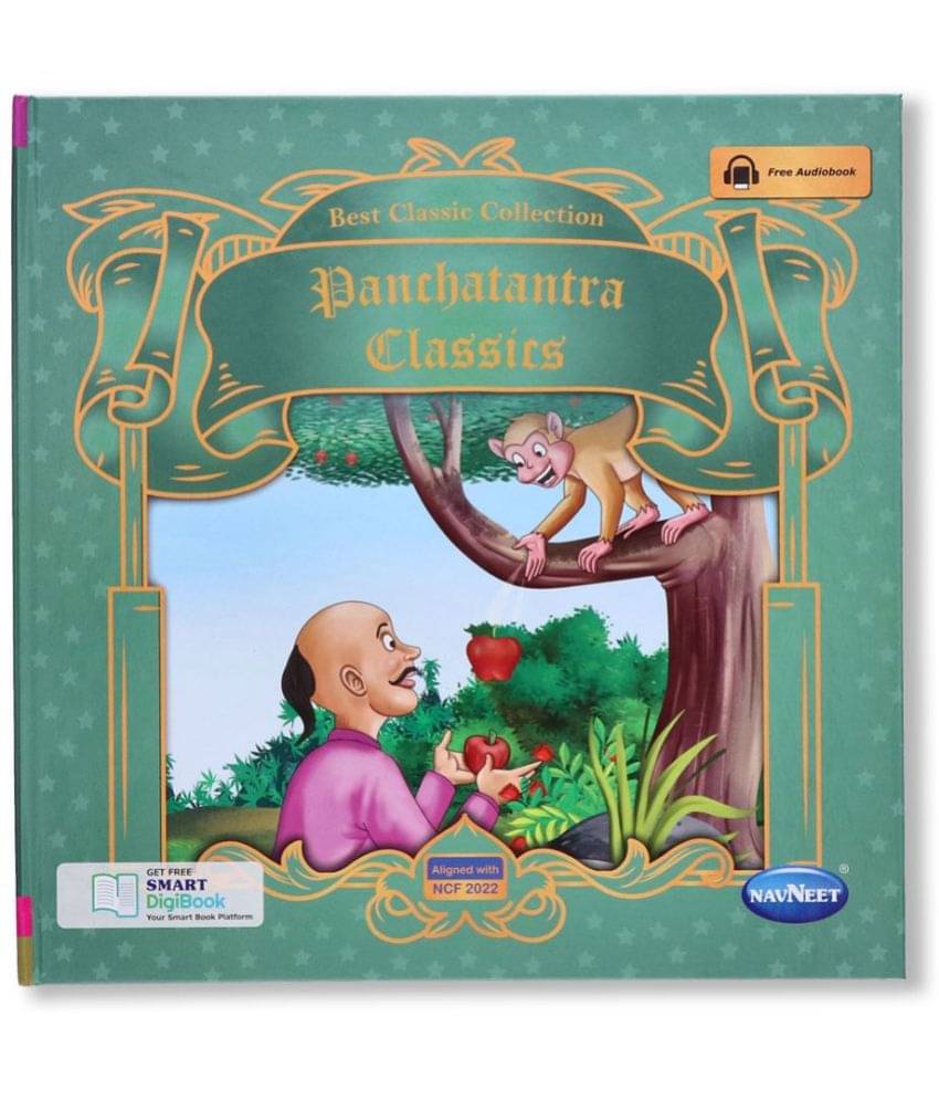     			Navneet Best Classic Collection- Panchatantra Classics Vocabulary Words- With Colourful Illustrations- Read aloud stories- Bedtime Stories- Audio Book- Social-Emotional