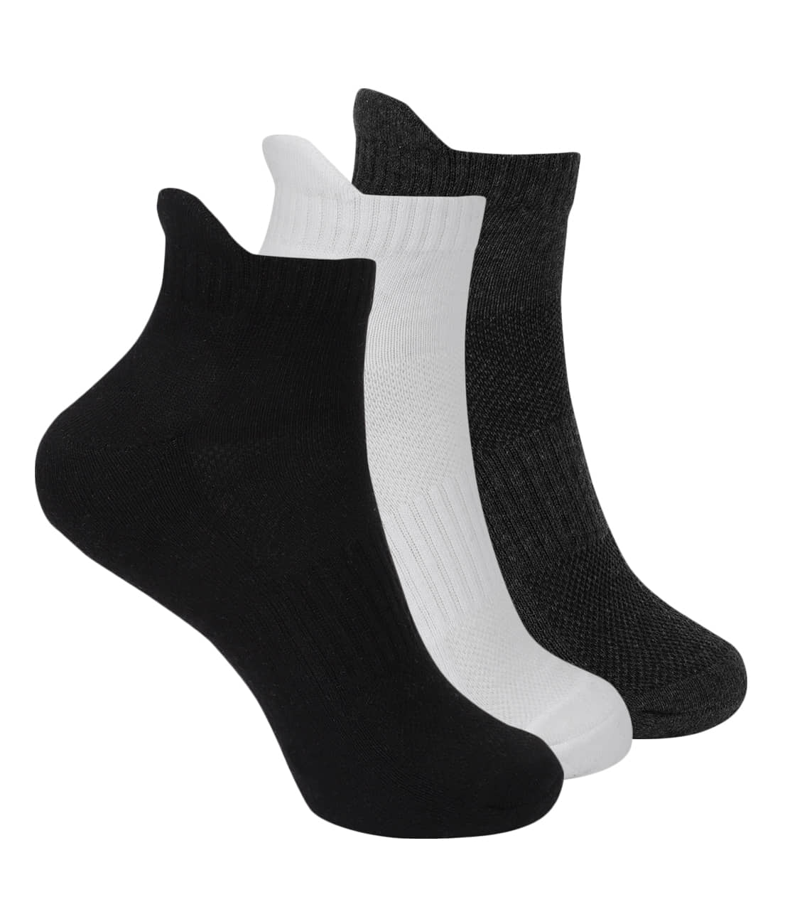 PLAE Cotton Men's Solid Multicolor Low Cut Socks ( Pack of 3 ) - Socks | Buy online on ZillyBuy