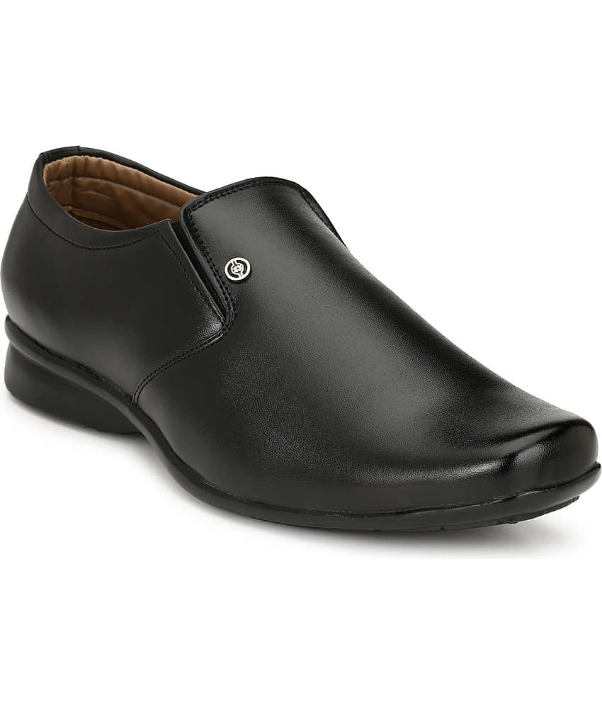 RL Rocklin Men Black Men's Slip On Formal Shoes - Formal Shoes | Buy online on ZillyBuy