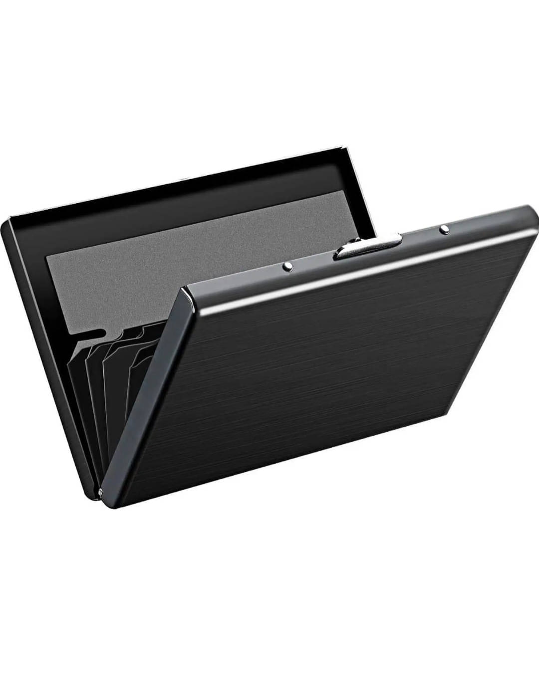 STC IMPORTED CREATION Black Metallic Men's RFID Wallet ( Pack of 1 ) STC IMPORTED CREATION Black Metallic Men's RFID Wallet ( Pack of 1 )