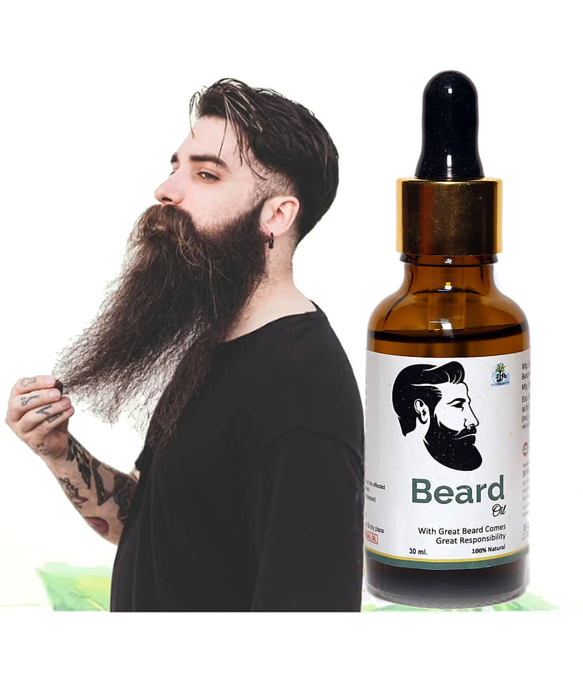 Sri Herbasia biotech Growth And Softness Beard Oil 30 ml - Beard Care and Tools | Buy online on ZillyBuy