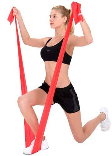 Thera Band Latex Free Resistance Exercise Band, Pack of 1, Red - Sports and Fitness Equipment | Buy online on ZillyBuy