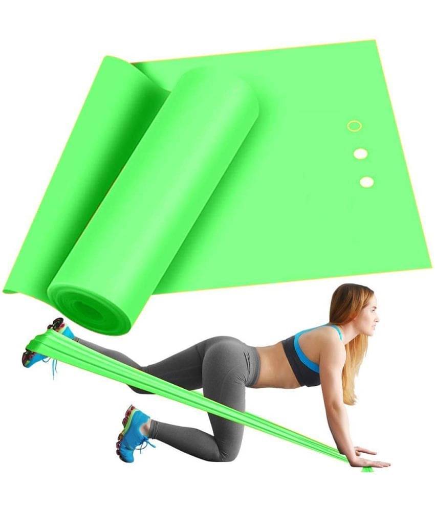 Yoga Band, Resistance Exercise Band for Training Latex-Free Anti-Allergic & Tear-Resistant TheraBand for Exercise, Stretching, Workout & Physiotherapy (Pink) Pack of 1 Yoga Band, Resistance Exercise Band for Training Latex-Free Anti-Allergic & Tear-Resistant TheraBand for Exercise, Stretching, Workout & Physiotherapy (Pink) Pack of 1
