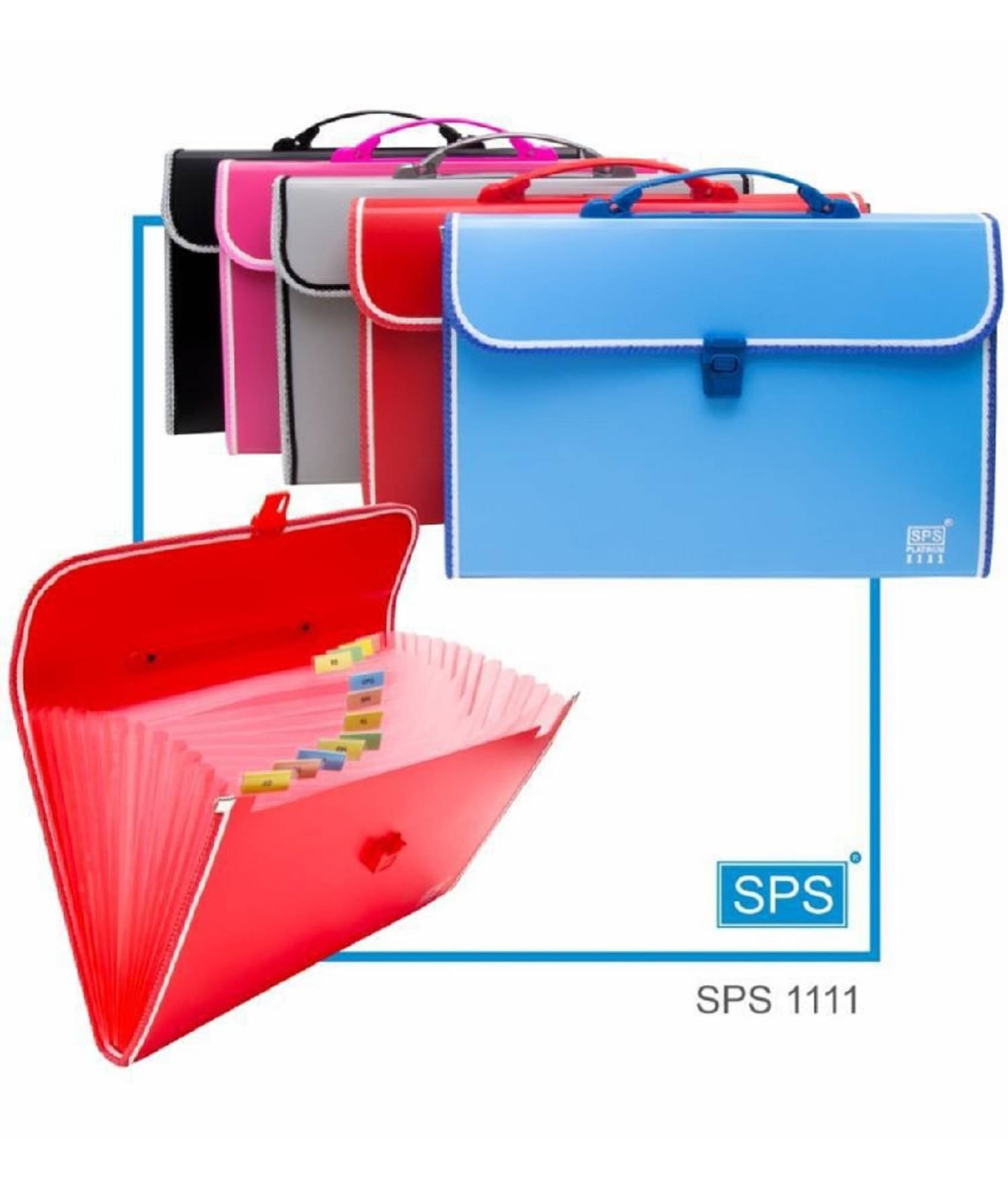     			banistrokes Multicolor Expandable File ( Pack of 1 )