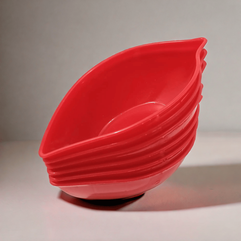 kitchrox Plastic Snacks Bowl 120 mL ( Set of 6 )     			kitchrox Plastic Snacks Bowl 120 mL ( Set of 6 )