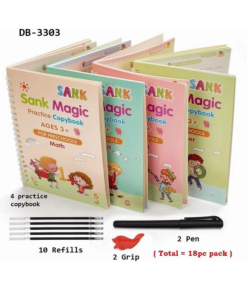 Bentag Magic Practice Copybook and LCD Writing Tablet slate