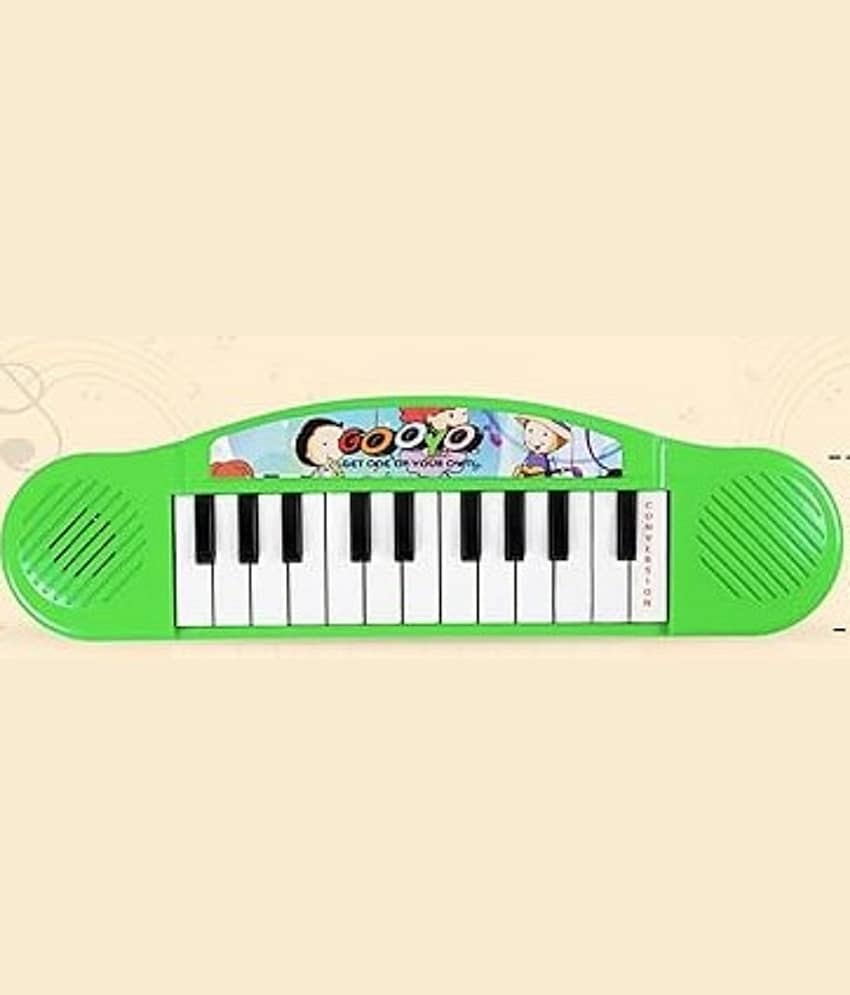 1626YY-YESKART GREEN Gooyo Mini Piano Keyboard Musical Toy for Kids/Babies/Girls/Boys/Gifts- 3716 | Red Color, 2xAA Battery (Not Included) - Toys and Games | Buy online on ZillyBuy