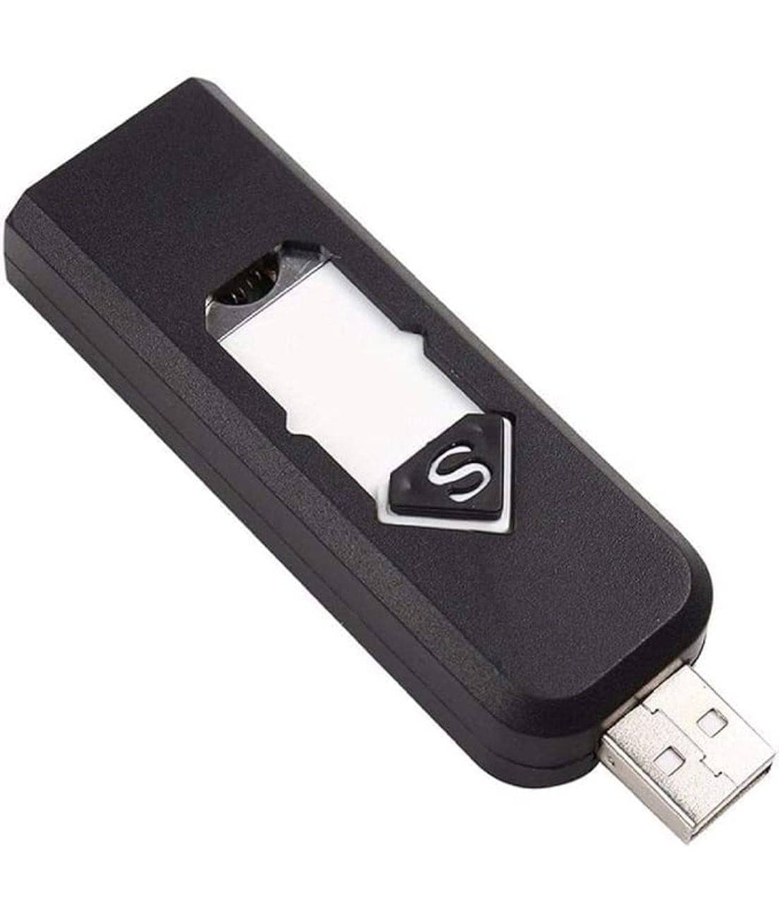 Gadget hub - Black USB Lighter ( Pack of 1 ) Gadget hub - Black USB Lighter ( Pack of 1 )