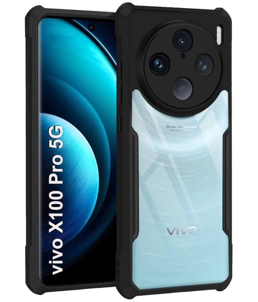 Case Vault Covers Shock Proof Case Compatible For Polycarbonate Vivo X100 Pro ( Pack of 1 ) Case Vault Covers Shock Proof Case Compatible For Polycarbonate Vivo X100 Pro ( Pack of 1 )