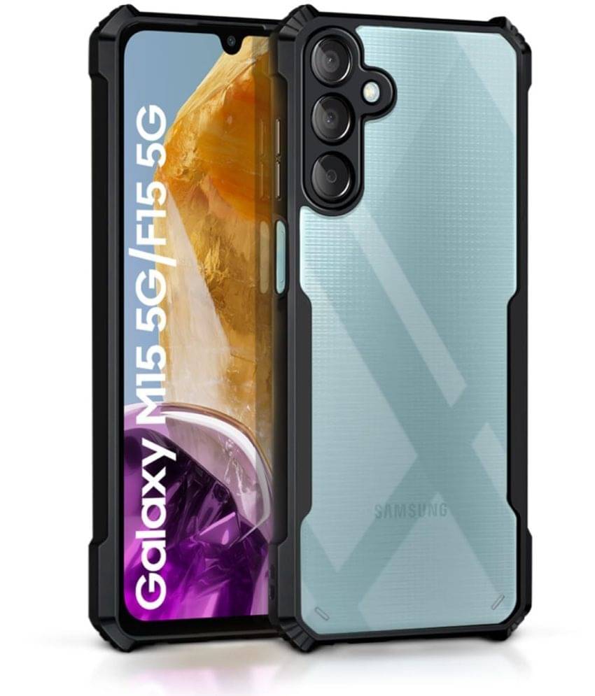 Case Vault Covers Shock Proof Case Compatible For Polycarbonate Samsung Galaxy F15 ( Pack of 1 )     			Case Vault Covers Shock Proof Case Compatible For Polycarbonate Samsung Galaxy F15 ( Pack of 1 )