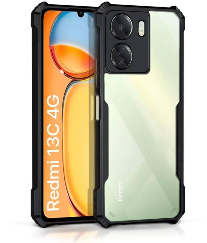     			Case Vault Covers Shock Proof Case Compatible For Polycarbonate POCO C65 ( Pack of 1 )