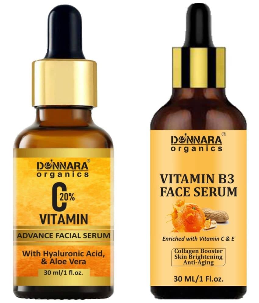 Donnara Organics Face Serum Vitamin C Daily Care For All Skin Type ( Pack of 2 )