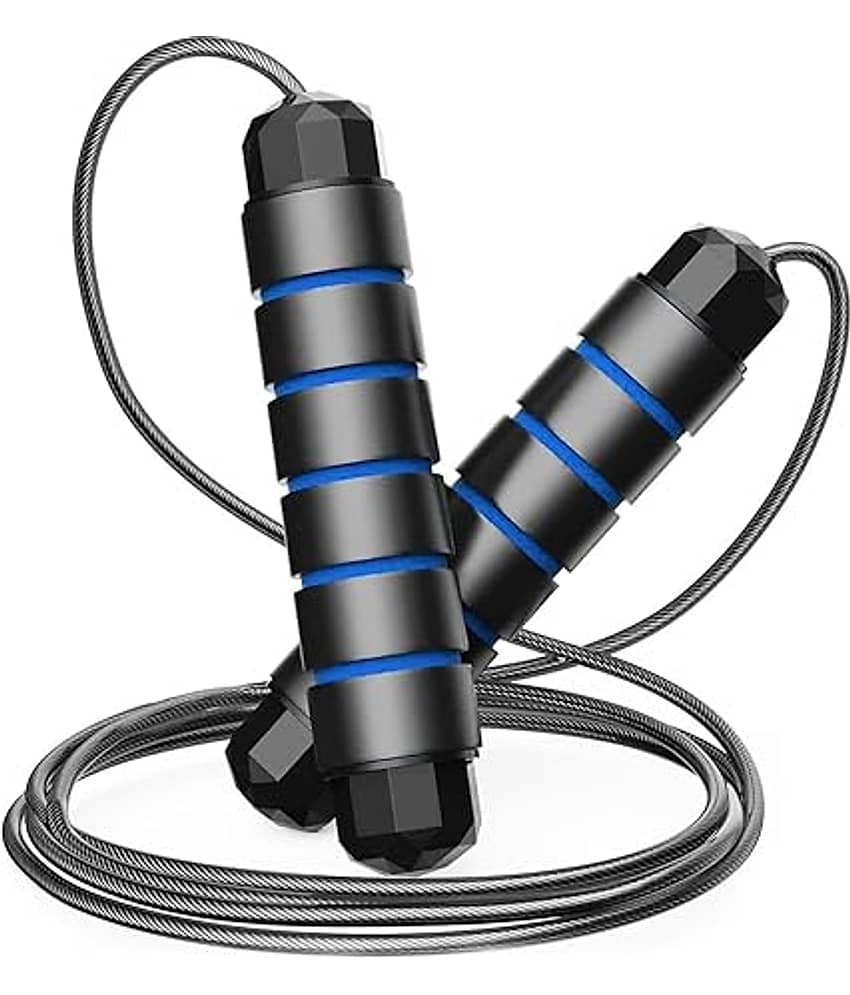 Foam Skipping Rope For Workout&Exercise, Jump Rope For Men, Women And Children With Adjustable Length|Skipping Rope For Weight Loss, Pack of 1 - Sports and Fitness Equipment | Buy online on ZillyBuy