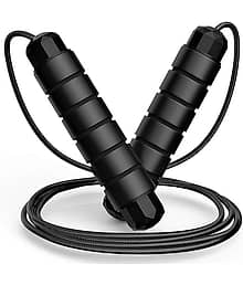 Foam Skipping Rope For Workout&Exercise, Jump Rope For Men, Women And Children With Adjustable Length|Skipping Rope For Weight Loss, Pack of 1