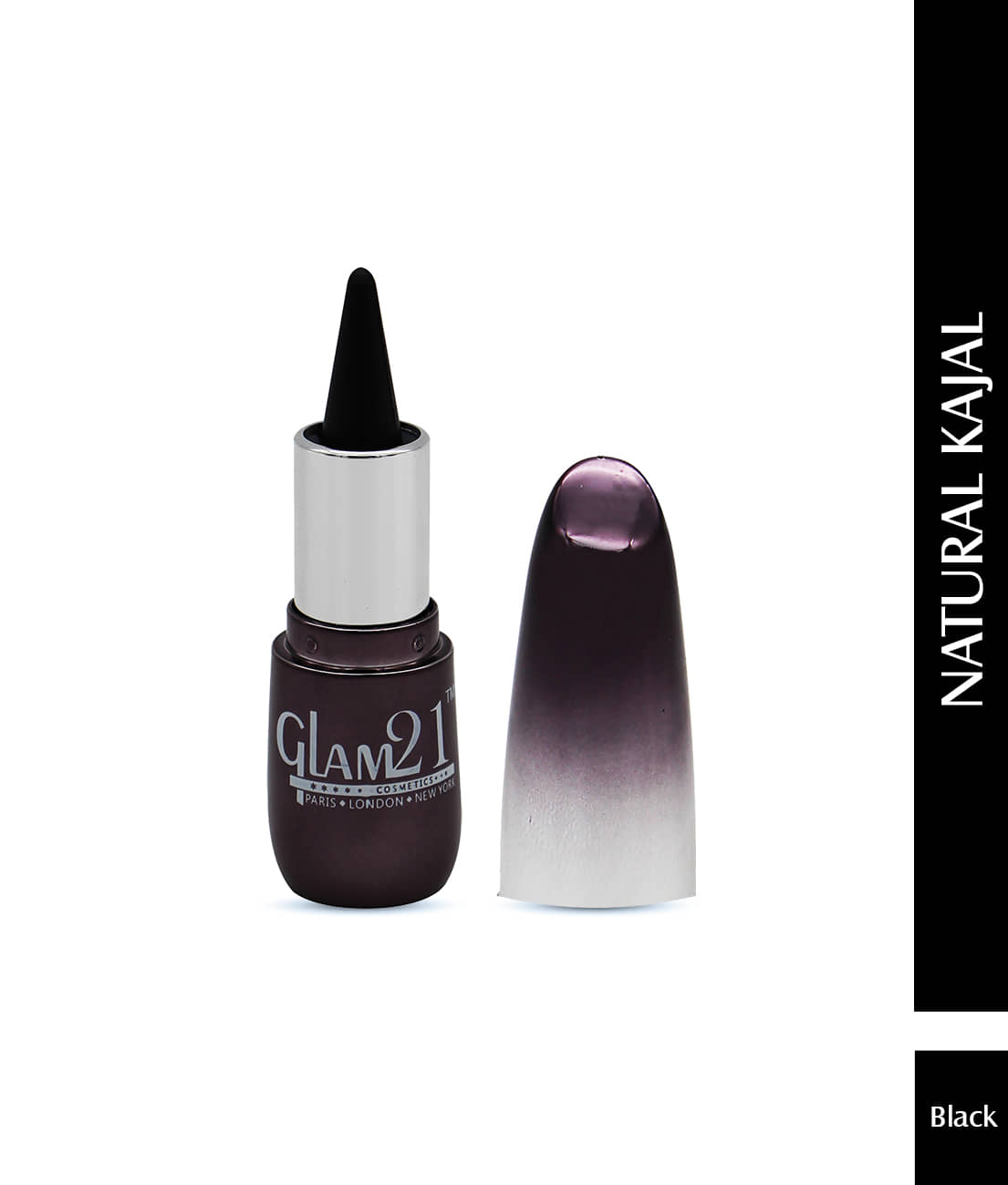 Glam21 Stick Kajal Eyeliner For Long Lasting Stay With Highly Pigmented Black Colour-3gm - Makeup - Eyes | Buy online on ZillyBuy