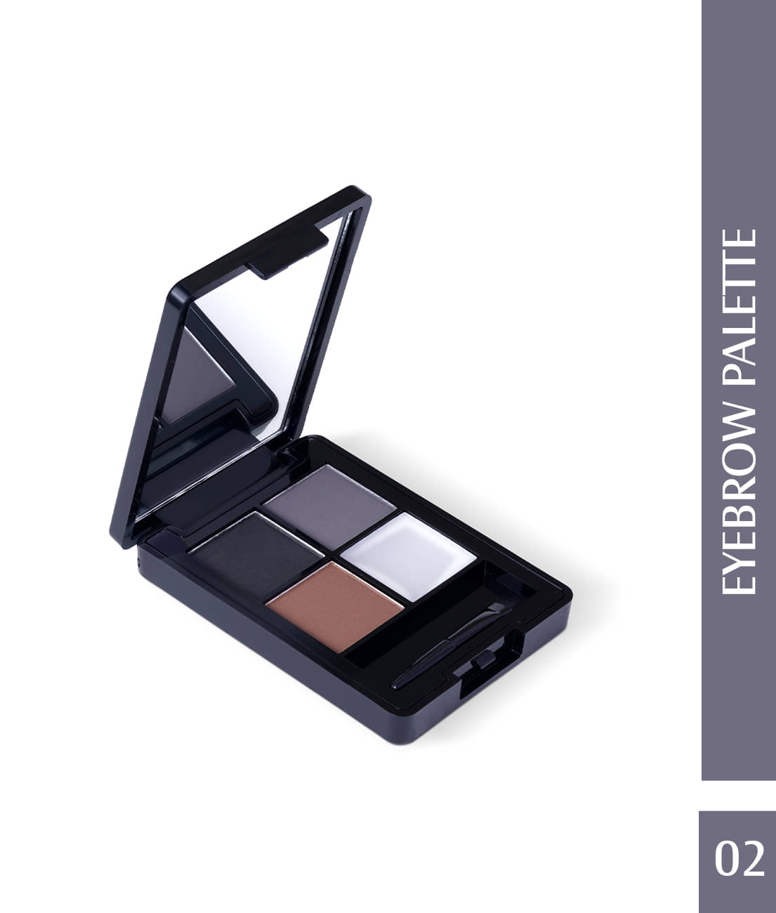 Glam21 4-in-1 eyebrow palette With Micro Pigments Smudge Proof & Lonstay Eye Makeup Kit 9gm Shade-02 - Makeup - Eyes | Buy online on ZillyBuy