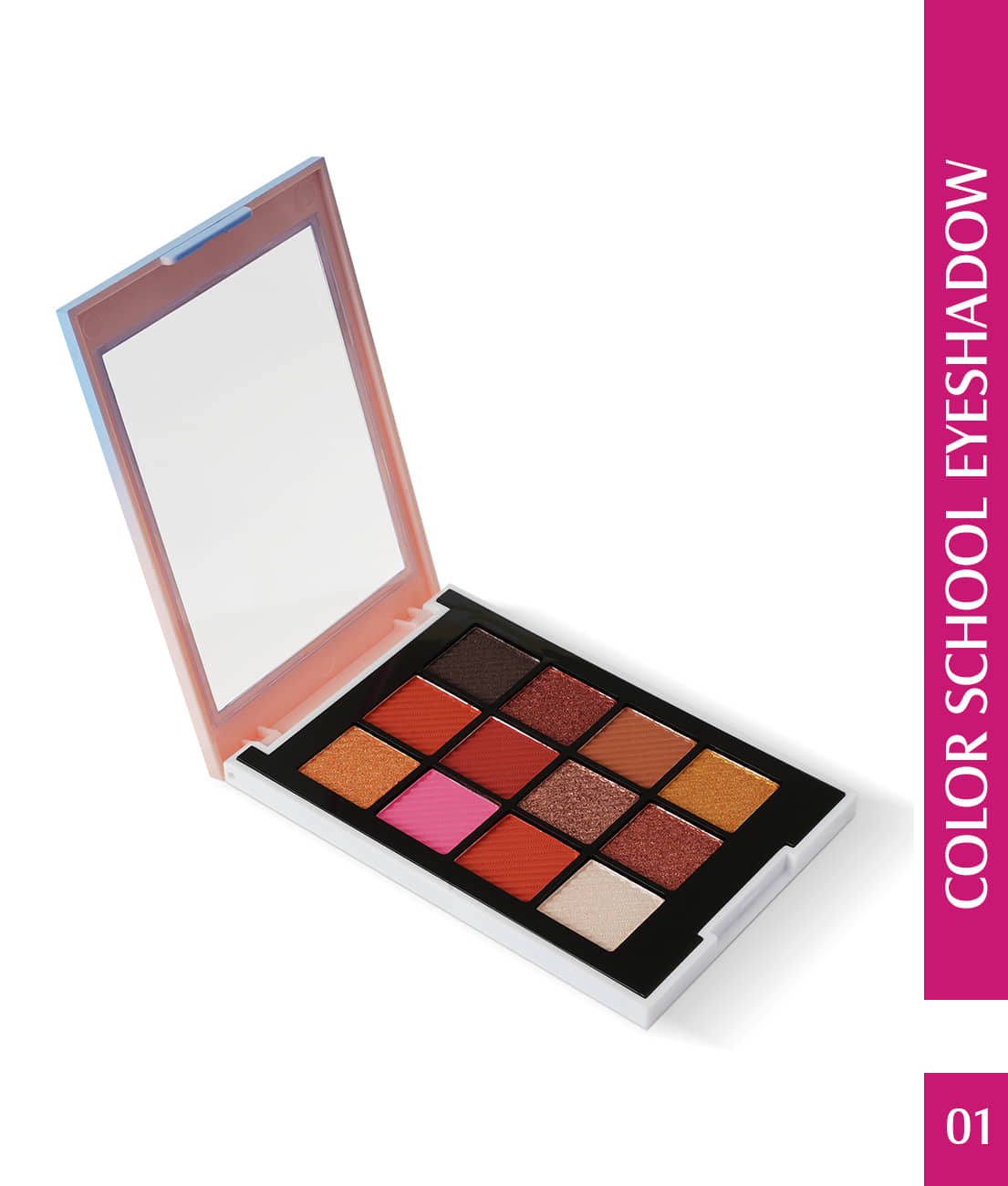 Glam21 Color School Eyeshadow Palette With 12 Amazing Shades Smudge proof & Long Stay 10gm Shade-03 - Makeup - Eyes | Buy online on ZillyBuy