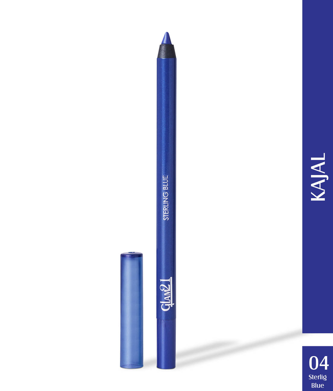     			Glam21 High Impact Long Wear Highly-pigmented Kajal with Sharpener Long-lasting 2gm Gold-04