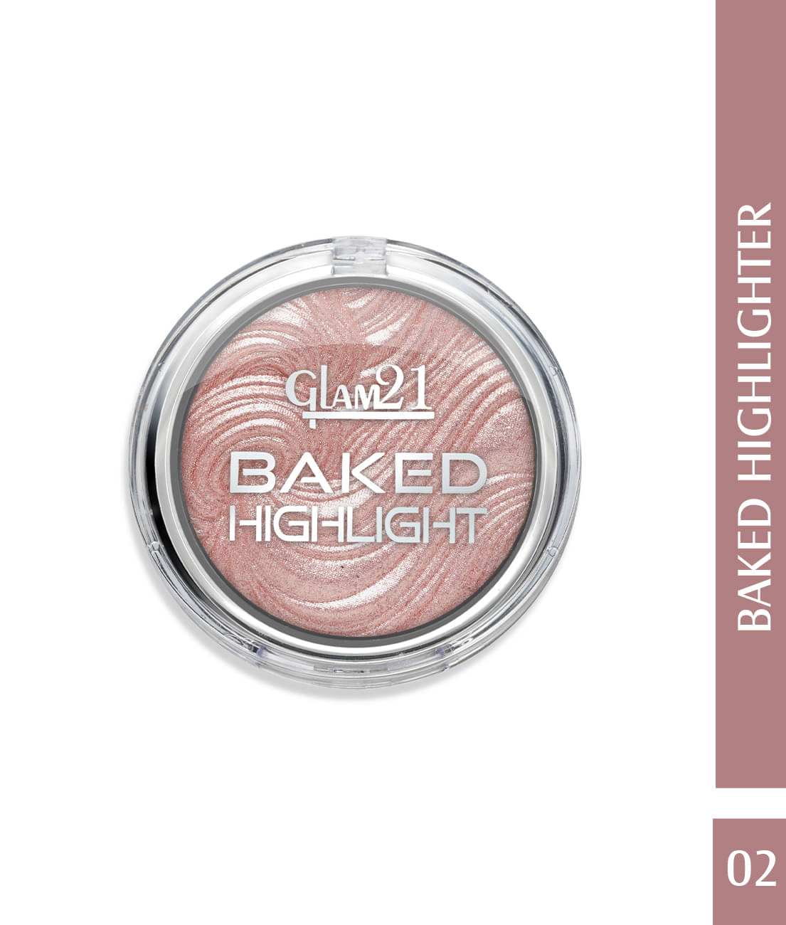 Glam21 Baked Highlighter Silky Pigments Mettalic & Shimmer Finish Look Creamy Texture 8gm Shade-02 Glam21 Baked Highlighter Silky Pigments Mettalic & Shimmer Finish Look Creamy Texture 8gm Shade-02