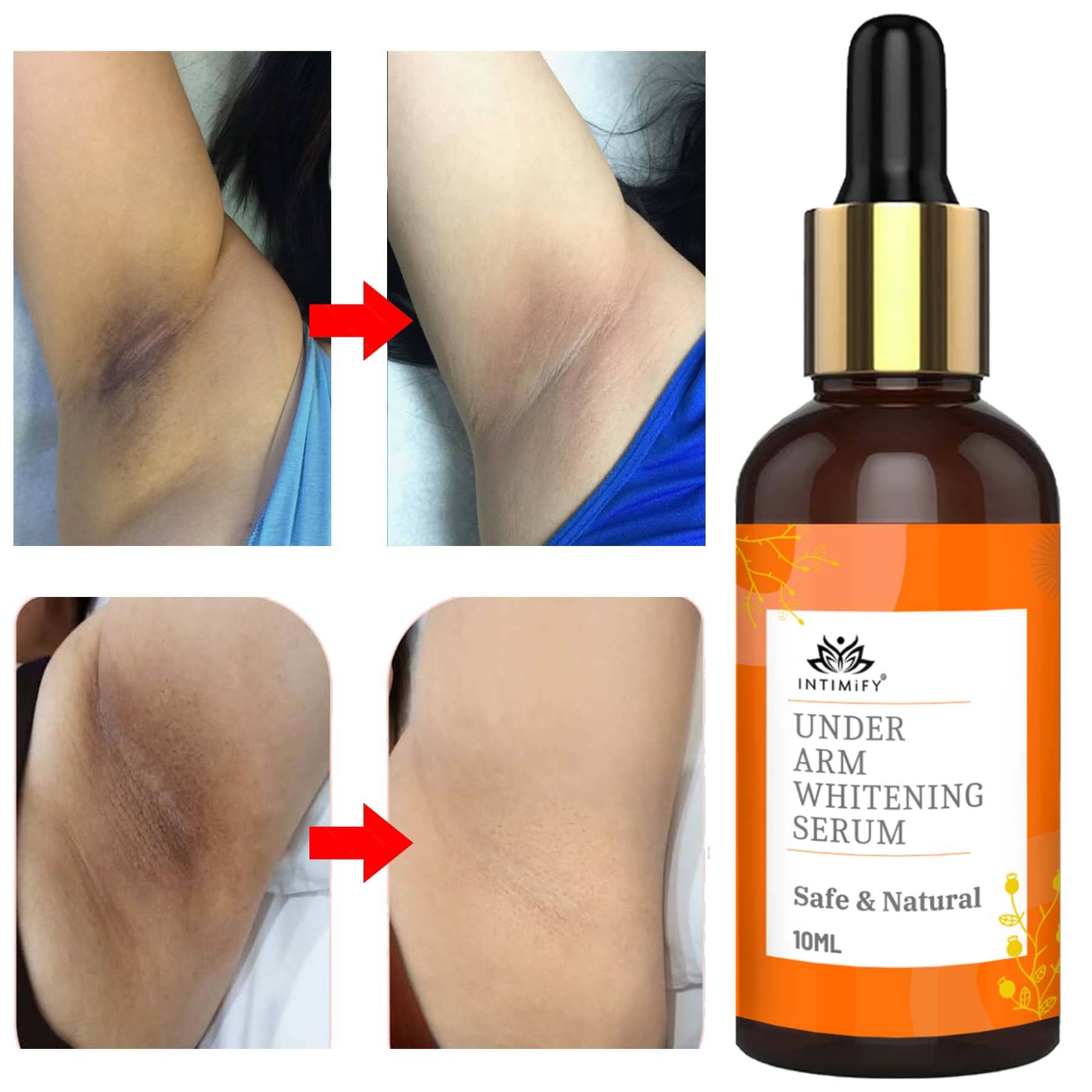     			Intimify Underarm Whitening Oil, Goree Cream, Skin Brightening Cream, neck whitening, 10 ml