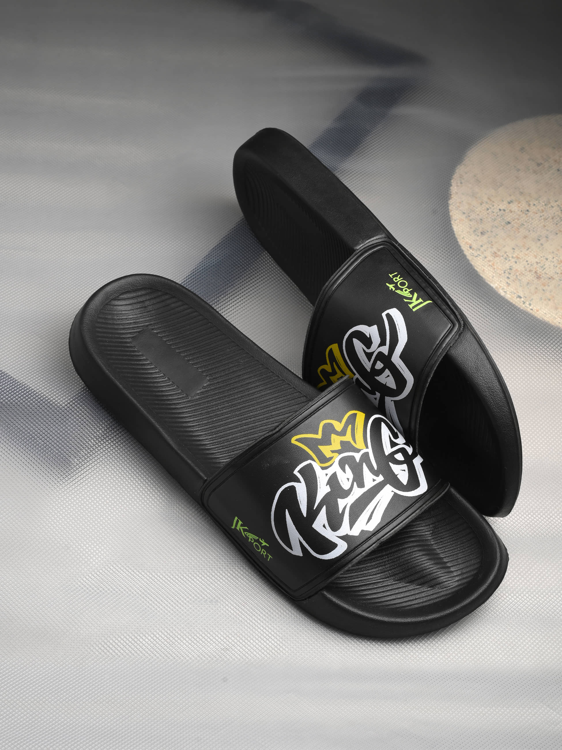 JK Port Blue Men's Slide Flip Flop