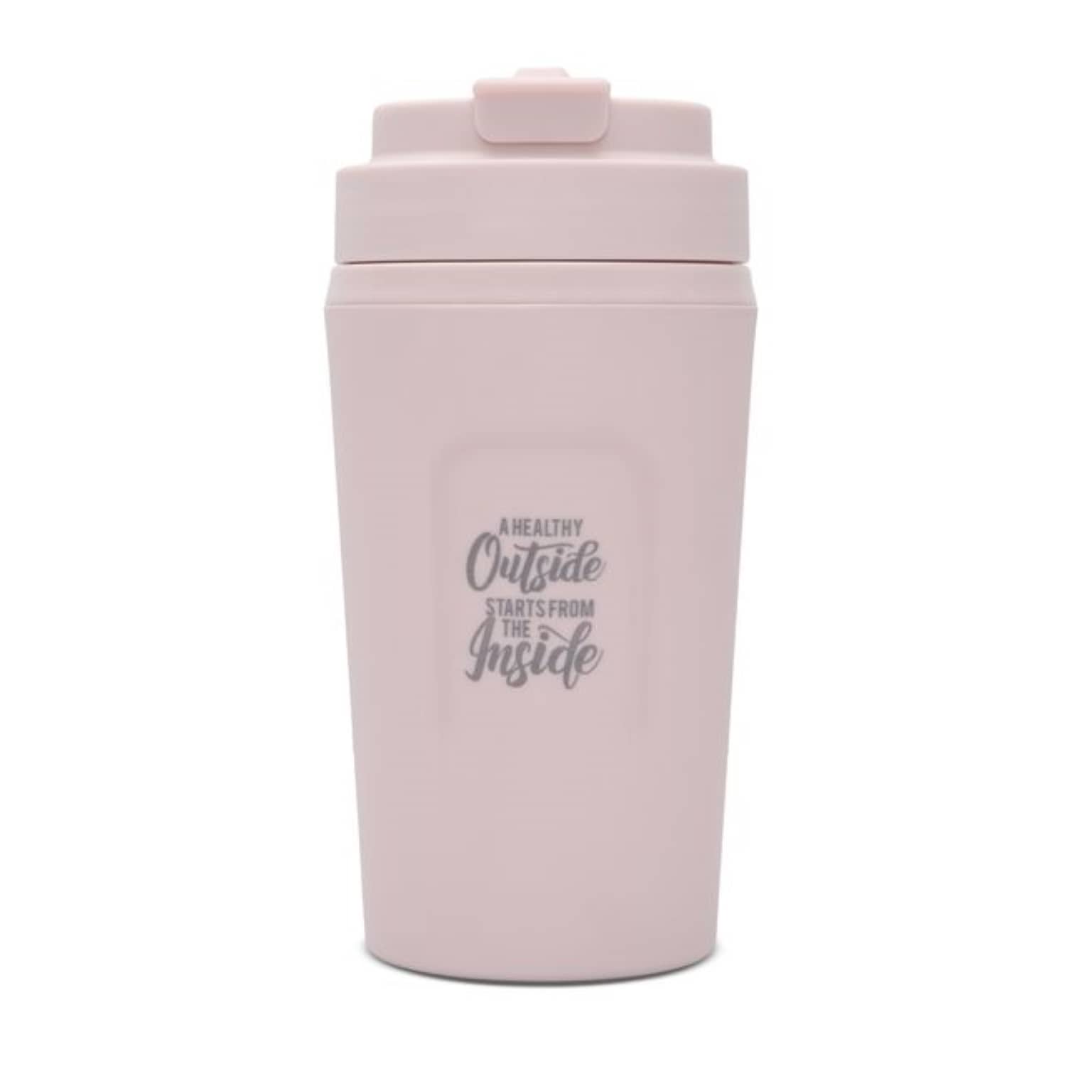 Jaypee SNAPSNIP Typography Stainless Steel Travel Mug 385 mL ( Pack of 1 )
