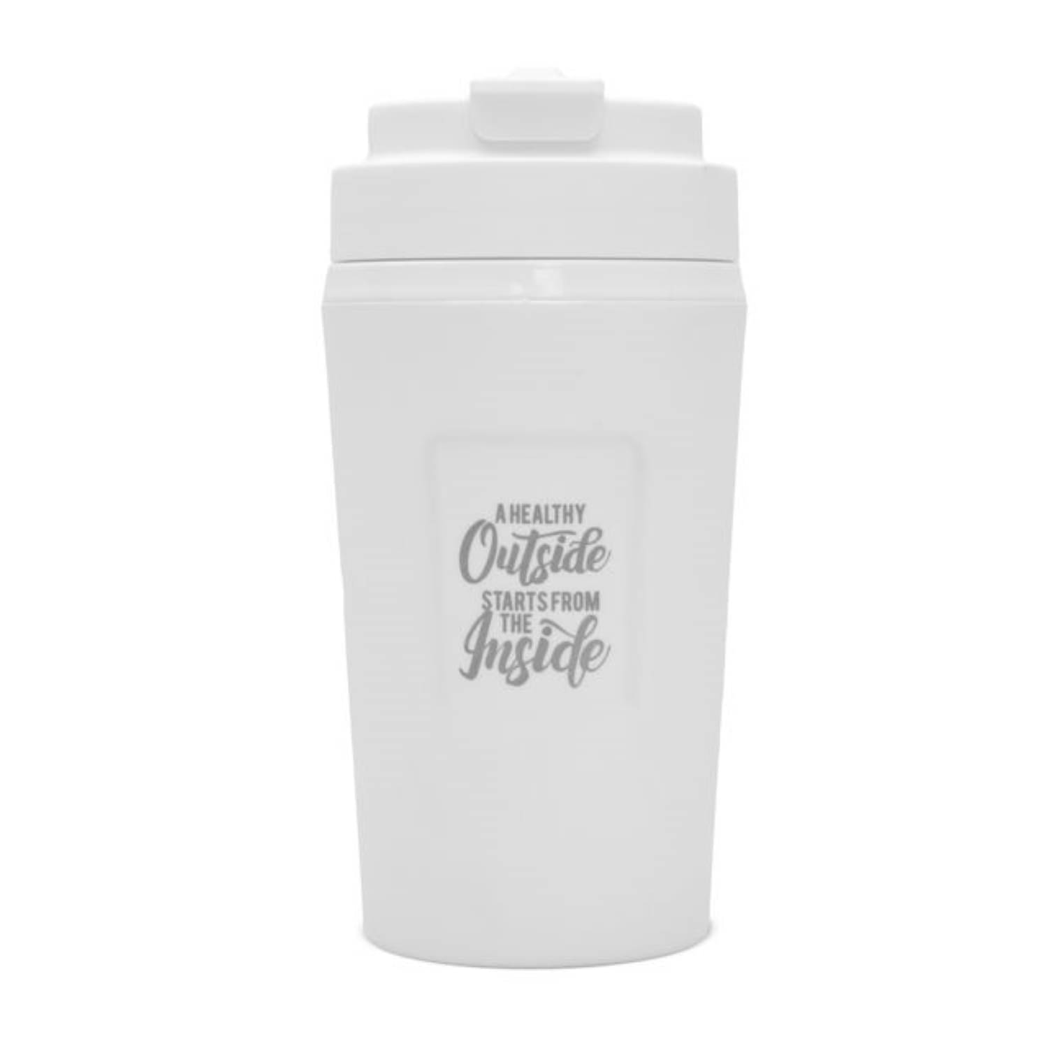     			Jaypee SNAPSNIP Typography Stainless Steel Travel Mug 385 mL ( Pack of 1 )