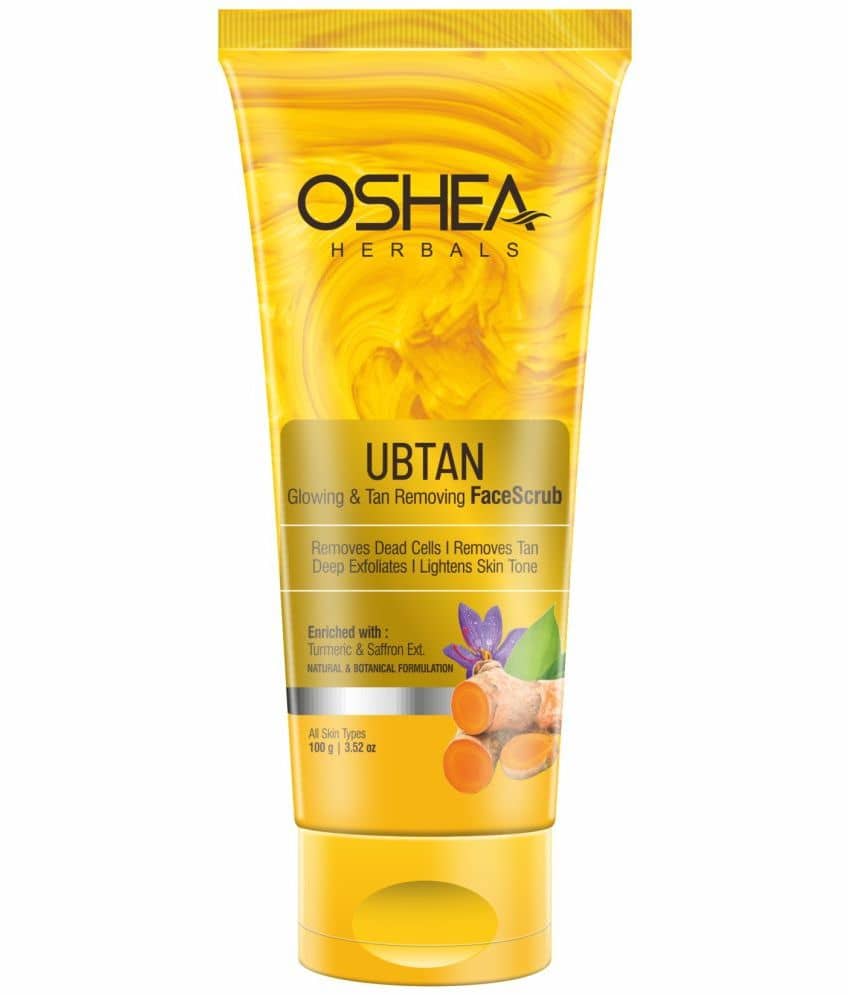 Oshea Herbals UBTAN GLOWING & TAN REMOVING FACE SCRUB 100Grams