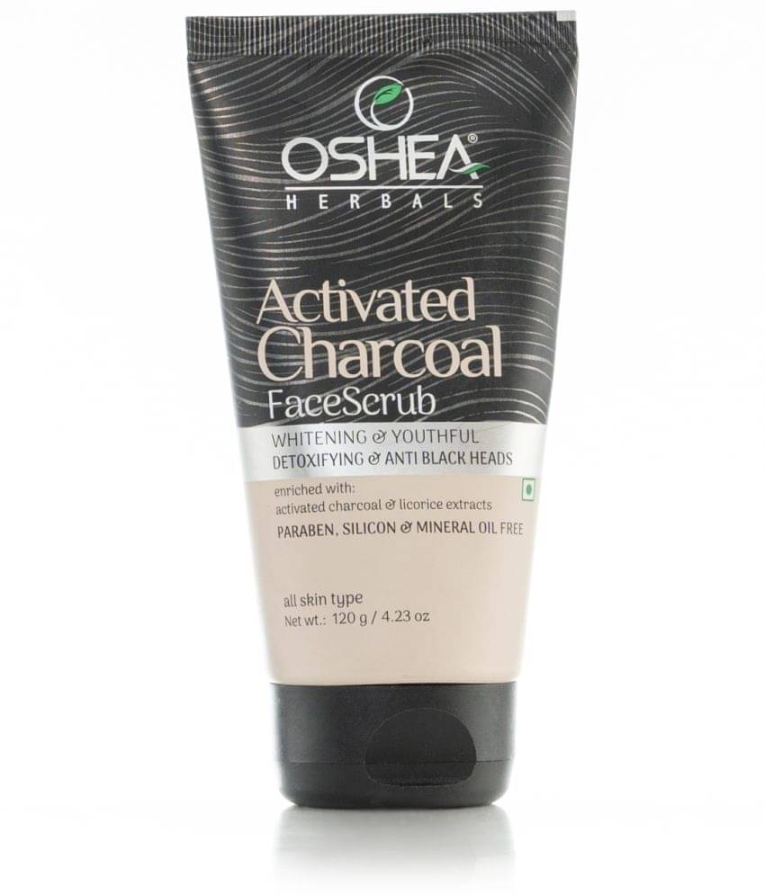 Oshea Herbals Activated Charcoal Face Scrub 120Grams Oshea Herbals Activated Charcoal Face Scrub 120Grams