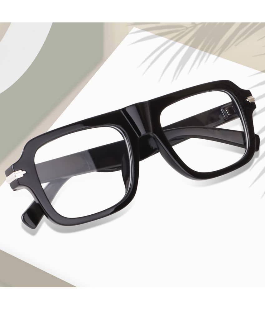 Peter Jones Black Full Rim Square Computer Glasses ( Pack of 1 )