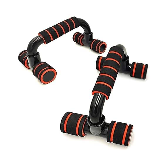 Push Up Bars Stand with Foam Grip Handle for Chest Press, Home Gym Fitness Exercise. Dips/Push Up Stand For Men, Push Up Stand Women. (Orange Color), Pastic, Pack of 1 Push Up Bars Stand with Foam Grip Handle for Chest Press, Home Gym Fitness Exercise. Dips/Push Up Stand For Men, Push Up Stand Women. (Orange Color), Pastic, Pack of 1