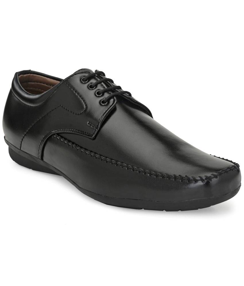 RL Rocklin Men Black Men's Derby Formal Shoes RL Rocklin Men Black Men's Derby Formal Shoes