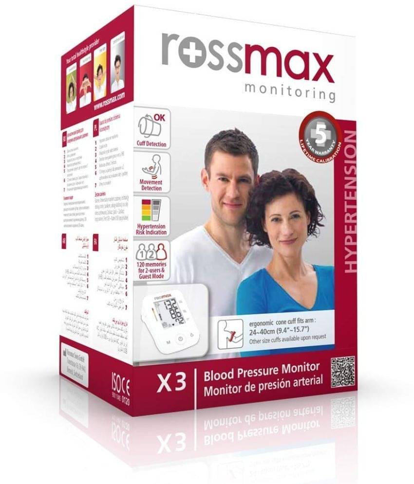     			Rossmax X3 Automatic Blood Pressure Monitor Medium) (White)