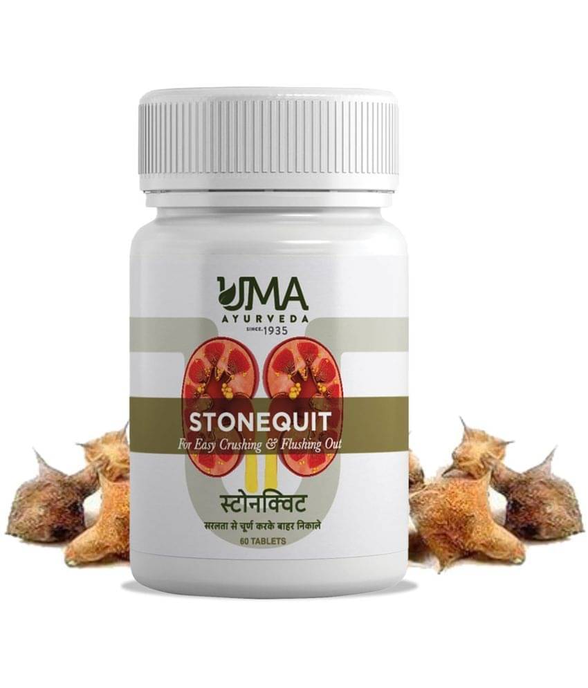     			Uma Ayurveda Stonequit Tablet for Stone Pain 60 No.S (Pack of 1)