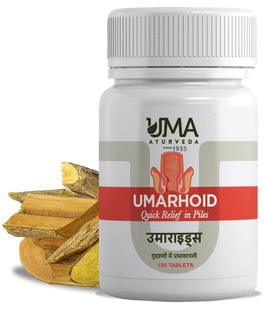     			Uma Ayurveda Umarhoid Tablet for Piles 120 No.S (Pack of 1)