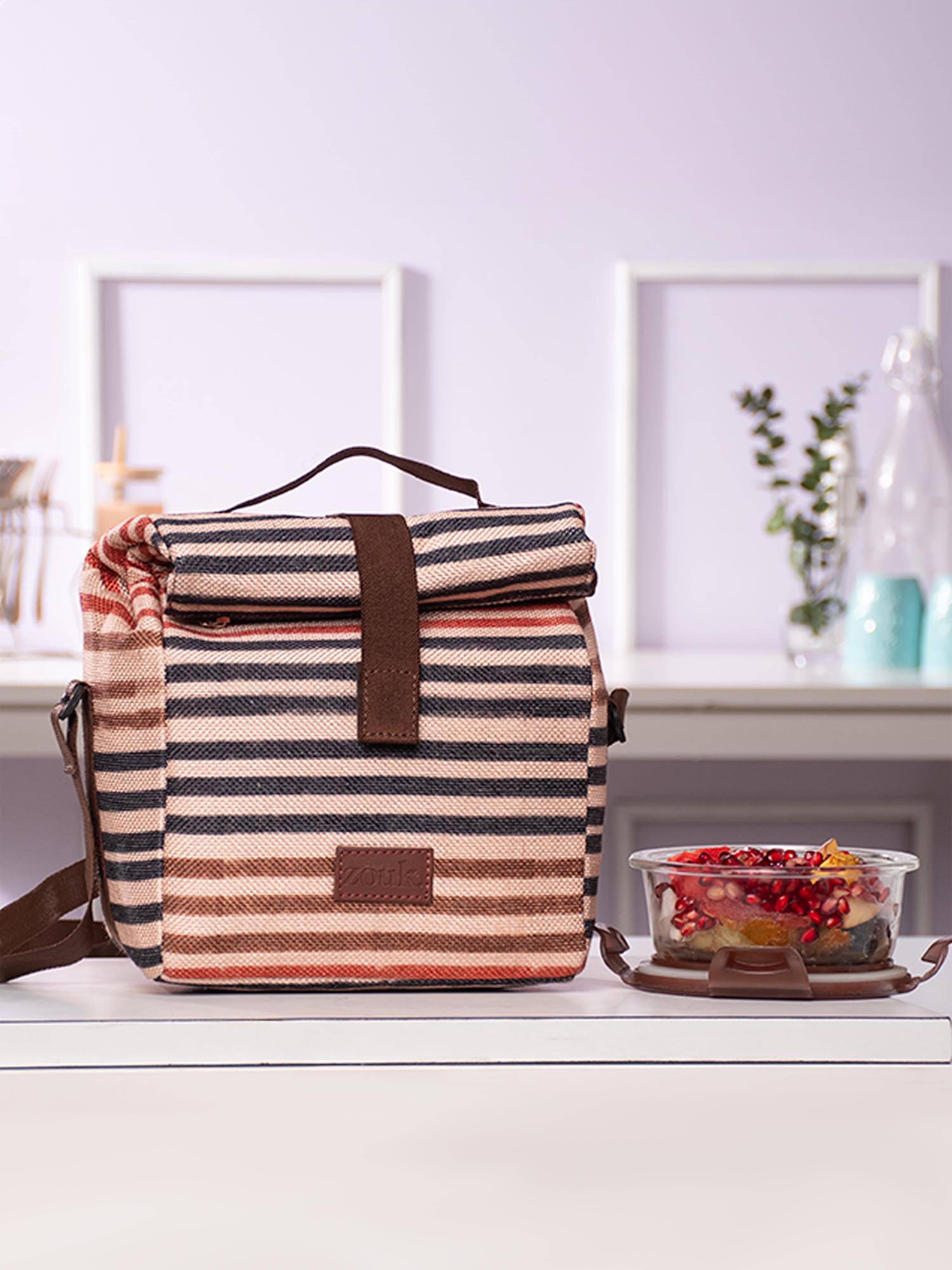     			Zouk Multicolor Lunch Bags ( 1 Pc )