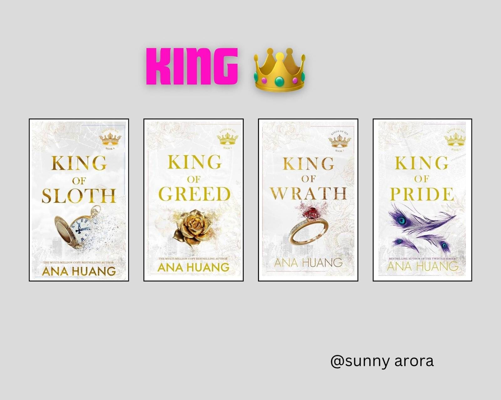     			combo of 4 book