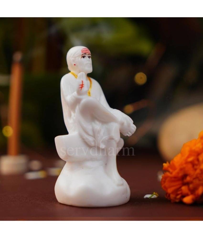 ServDharm Resin Sai Baba Idol ( 7.5 cm ) ServDharm Resin Sai Baba Idol ( 7.5 cm )