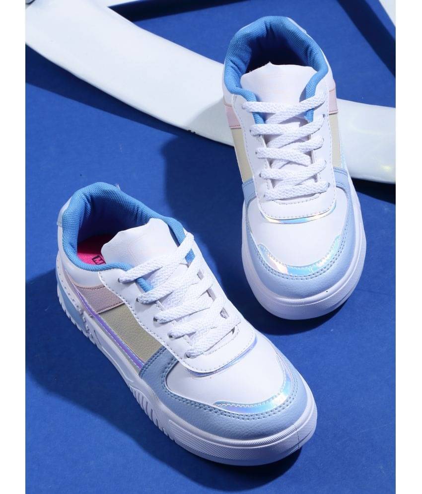    			ASIAN White Women's Sneakers