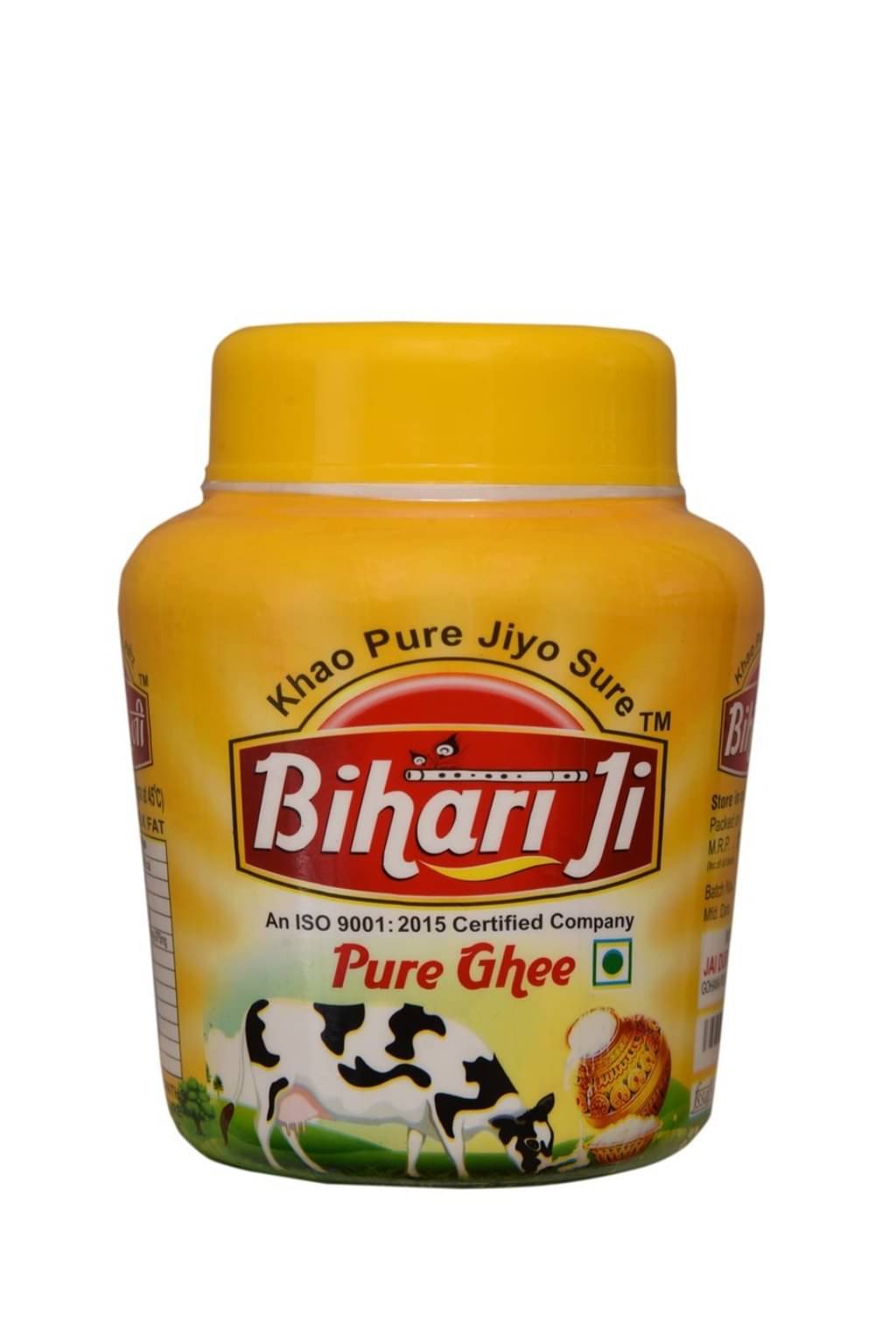 Bihari ji Pure Ghee for Better Digestion and Immunity 500ml jar-1 Ghee 500 mL Bihari ji Pure Ghee for Better Digestion and Immunity 500ml jar-1 Ghee 500 mL