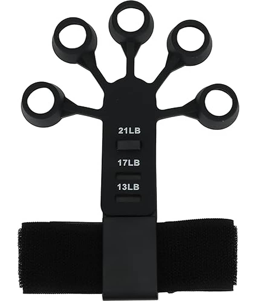 Finger Gripper For Veins Finger Exerciser Equipment Finger Gripper Strength Trainer Forearm Hand Exerciser Yoga Resistant Band Finger Expander, Pack of 1 - Sports and Fitness Equipment | Buy online on ZillyBuy