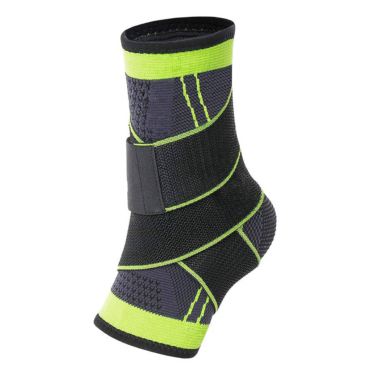GEEO Ankle Support 1 pcs Compression Brace, Adjustable Sleeve for Injury Recovery, Joint Pain, Arch Brace Support GEEO Ankle Support 1 pcs Compression Brace, Adjustable Sleeve for Injury Recovery, Joint Pain, Arch Brace Support