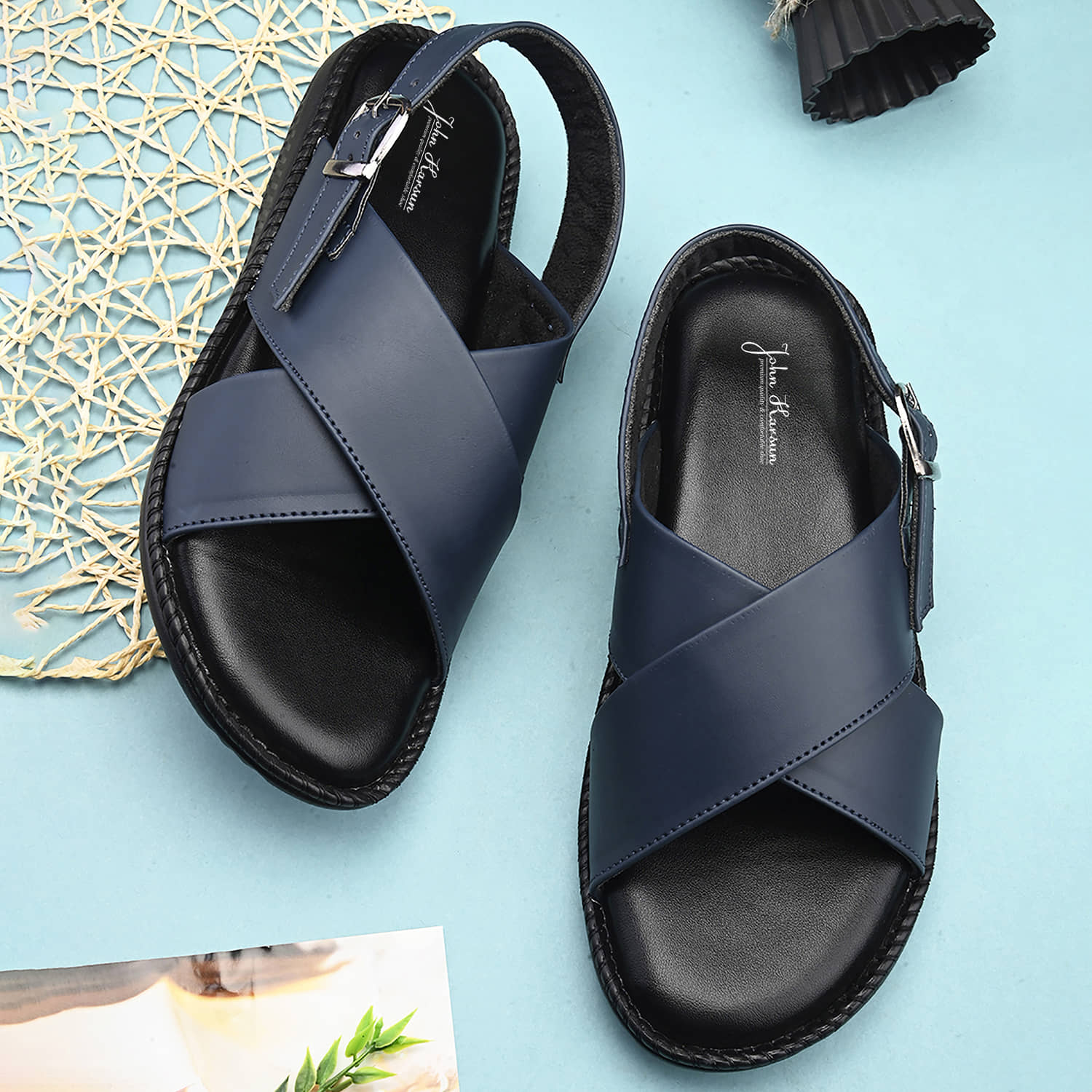 John Karsun - Blue Men's Sandals