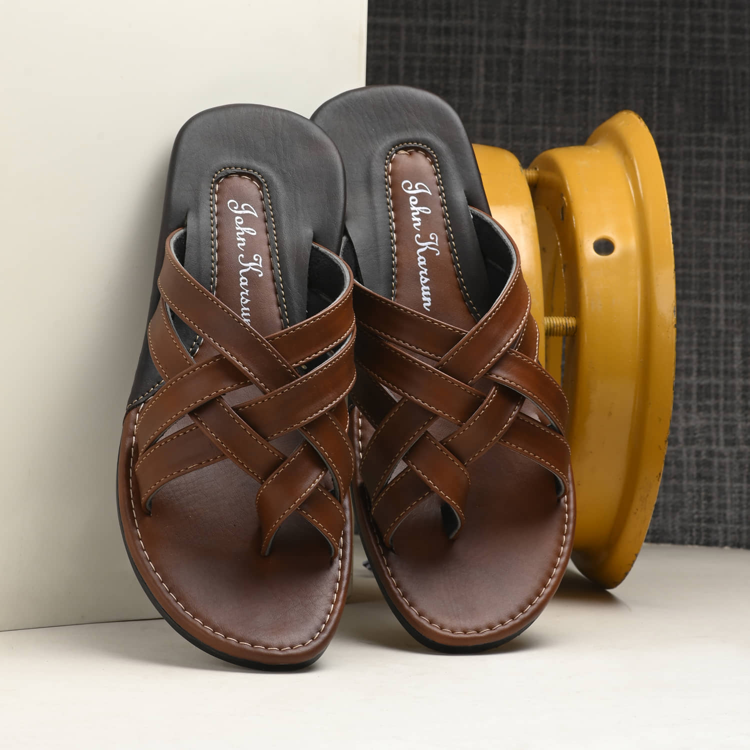John Karsun - Tan Men's Sandals