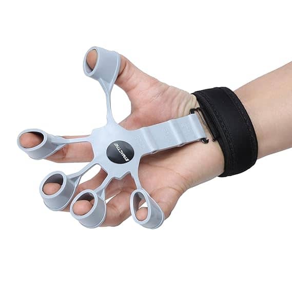 New Finger Grip Strengthener - Adjustable Finger Exerciser and Finger Stretcher - Grip Strength Trainer for Hand Therapy, Rock Climbing - Relieve Pain for Arthritis, Carpal Tunnel. Finger Strengthener - Sports and Fitness Equipment | Buy online on ZillyBuy