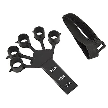     			New Grip Strength Trainer, Finger Strengthener, Finger Exerciser & Hand Strengthener, Hand Grips for Strength Training, Hand Strengthening Equipment for Therapy, Pack of 1